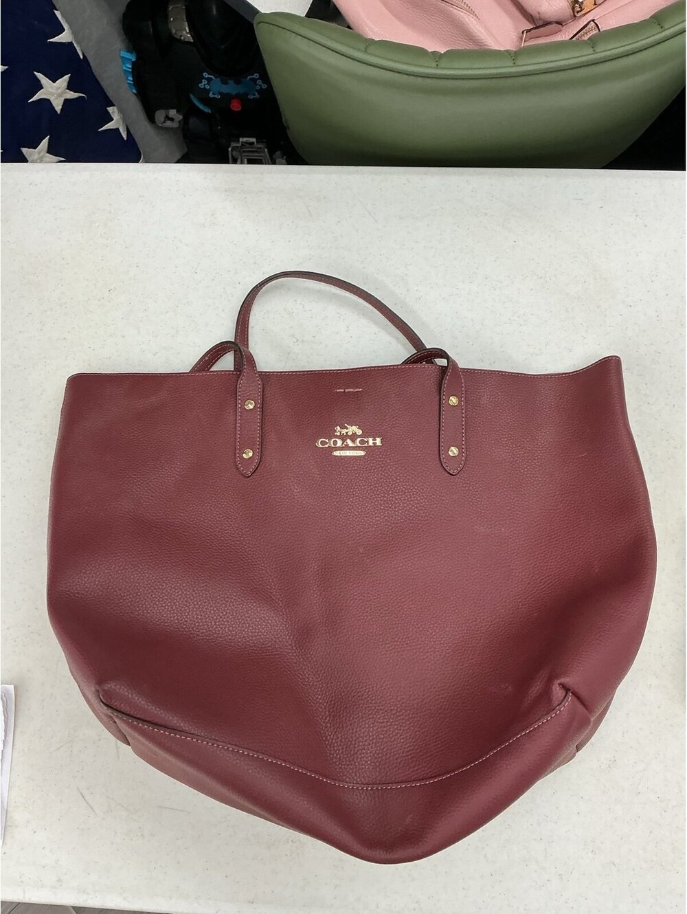 Coach New York brown bag